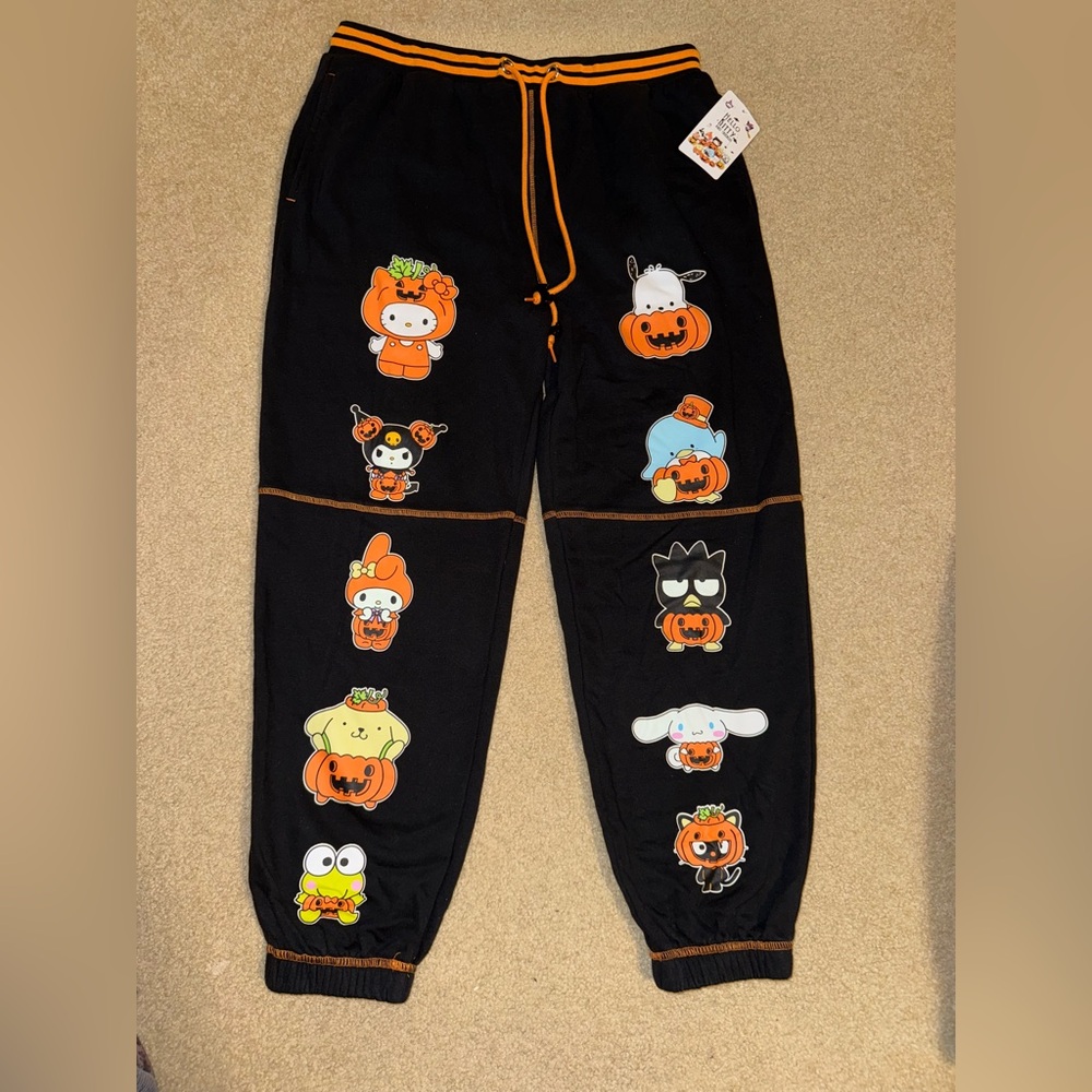 Hot Topic Sanrio Hello Kitty & Friends Halloween Joggers plus size 1
